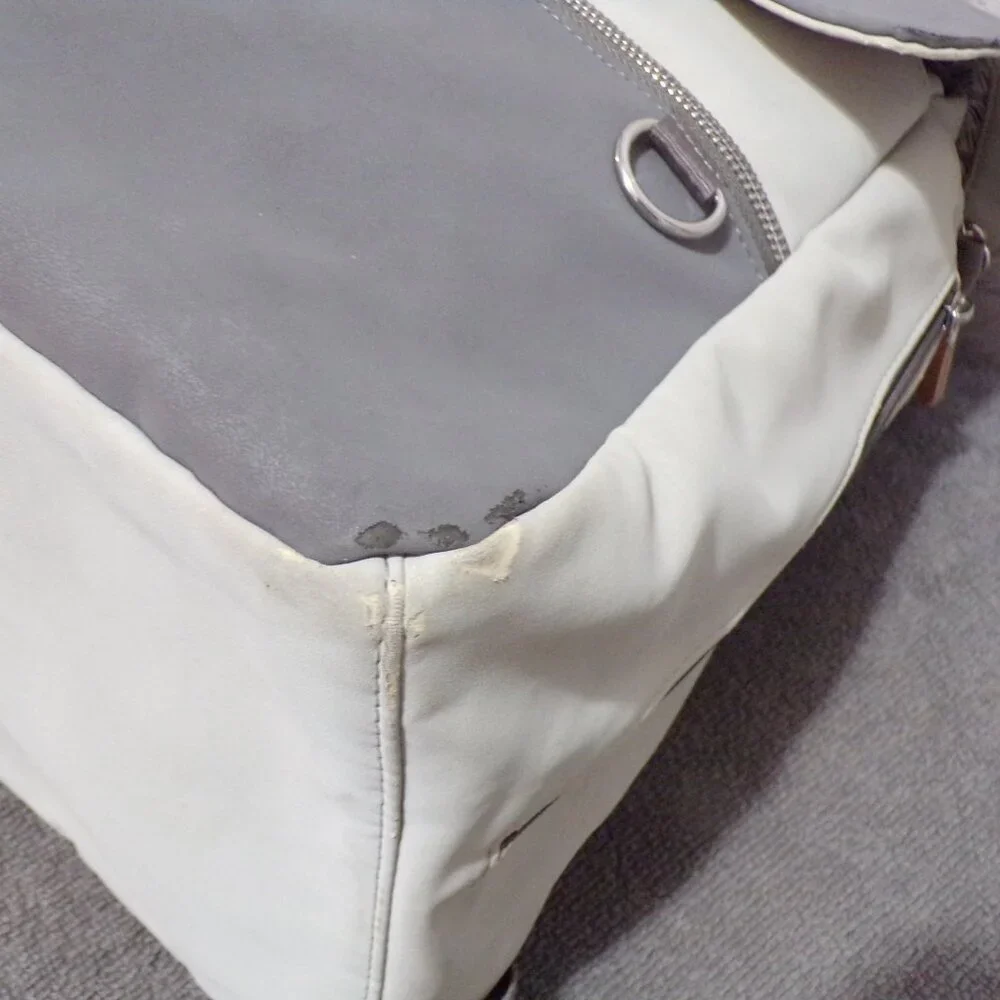 Petunia Pickly Bottom Backpack or Diaper Bag or Cooler Gray and Ton's of Storage